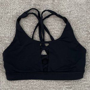 Lulu Lemon Black Sports Bra / Yoga Top